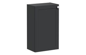 VitrA Root Classic 40cm 1 Door Slim Lower/Base Unit (LH Hinge) - Matt Graphite